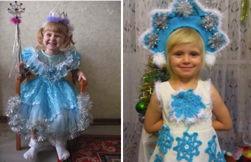 Где взять костюмы Снегурочки на Новый год для взрослого и ребенка