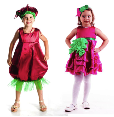 костюм свеклы для девочки на праздник урожая