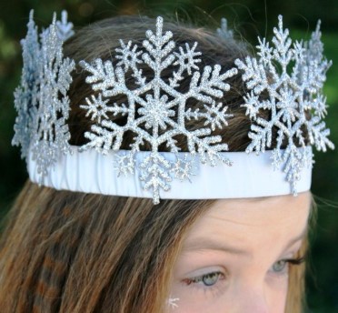 Как сделать корону для новогоднего костюма для девочки своими руками?